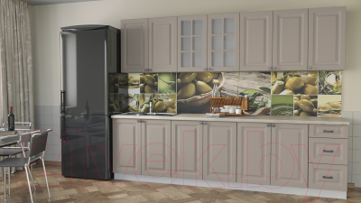 Кухонный гарнитур Интерлиния Мила Деко 2.8 А