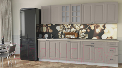 Кухонный гарнитур Интерлиния Мила Деко 2.8 Б