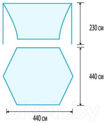 Туристический шатер Tramp Lite Tent / TLT-036