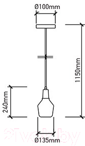 Потолочный светильник V-TAC SKU-3826