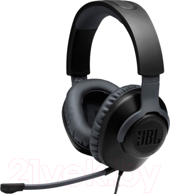 Наушники-гарнитура JBL Quantum 100 / QUANTUM100BLK - фото