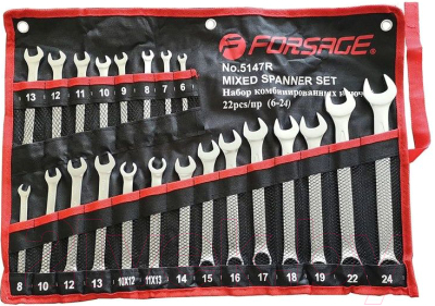 Набор ключей Forsage F-5147R - фото