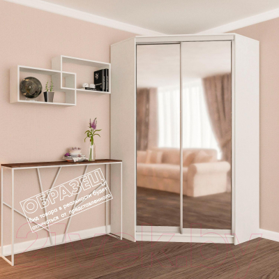 Шкаф Кортекс-мебель Сенатор ШК30 Классика зеркало