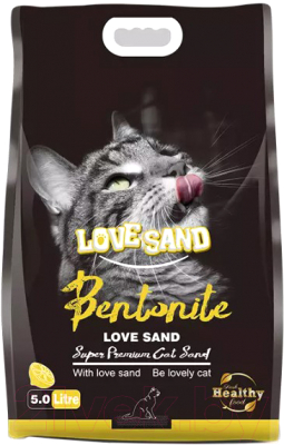 Наполнитель для туалета Love Sand Лимон / LS-005 - фото