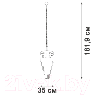 Люстра Vitaluce V5151-1/7