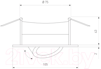 Точечный светильник Elektrostandard 9915 LED 6W WH