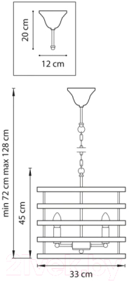 Люстра Lightstar Epsilon 735030