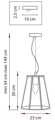 Потолочный светильник Lightstar Genni 798121