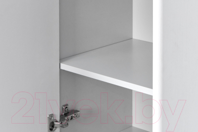 Шкаф-полупенал для ванной Акватон Сильва 1A215703SIW7L (дуб полярный)