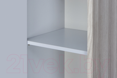 Шкаф-полупенал для ванной Акватон Сильва 1A215703SIW6L