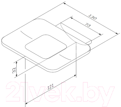 Мыльница AM.PM Inspire A50A34200