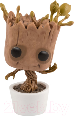 Фигурка коллекционная Funko POP! Bobble Guardians of the Galaxy Dancing Groot 5104 / Fun28 - фото