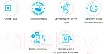 Сифон Deante Space Saver ZXY 9973