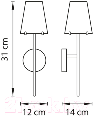 Бра Lightstar Diafano 758612