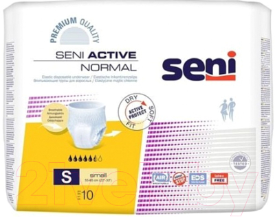 Трусы впитывающие для взрослых Seni Active Normal Small - фото