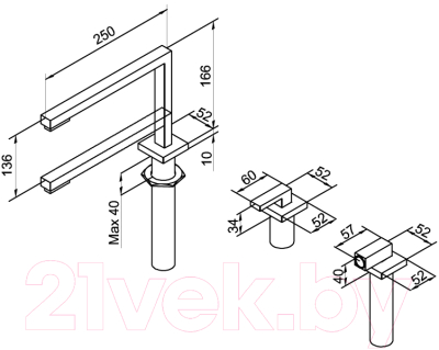 Смеситель Elleci Fusion Plus
