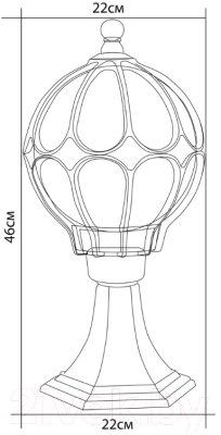 Светильник уличный Feron PL3804 / 11365