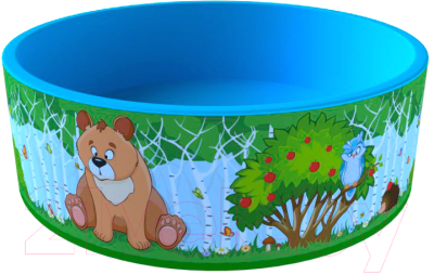 Сухой бассейн Romana Зверята ДМФ-МК-02.52.02 - фото
