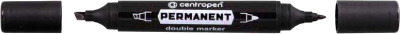 Маркер перманентный Centropen Double 1/1-4 мм / 1666-0112 - фото