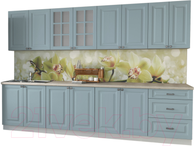 Кухонный гарнитур Интерлиния Мила Деко 3.0 А - фото
