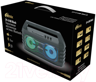 Портативная колонка Ritmix SP-610B
