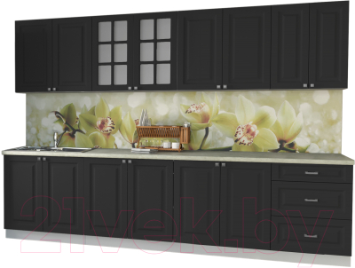 Кухонный гарнитур Интерлиния Мила Деко 3.0 А - фото