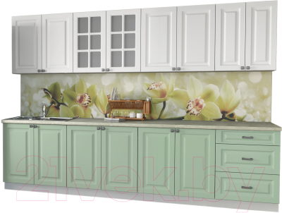 Кухонный гарнитур Интерлиния Мила Деко 3.0 А - фото