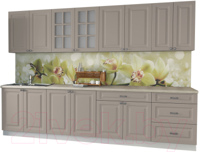 Кухонный гарнитур Интерлиния Мила Деко 3.0 Б - фото