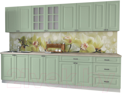 Кухонный гарнитур Интерлиния Мила Деко 3.0 Б - фото