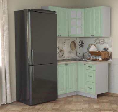 Готовая кухня Интерлиния Мила Деко 1.2x1.2