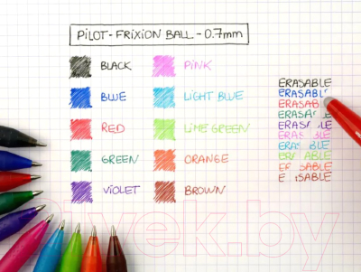 Ручка гелевая Pilot FriXion Ball / BL-FR-7 (L)