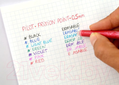 Ручка гелевая Pilot FriXion Point / BL-FRP5 (L)