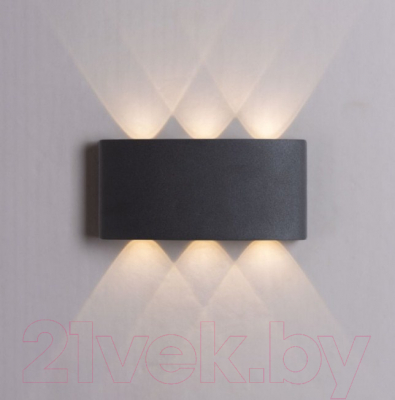 Бра уличное Arte Lamp Bosto A3722AL-2BK - фото