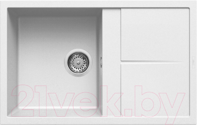 Мойка кухонная Elleci Unico 300 White K96 / LKU30096 - фото