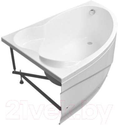 Ванна акриловая Aquanet Mayorca 150x100 L (с каркасом)