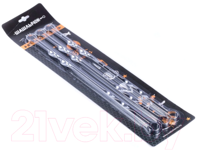 Набор шампуров Шашлычок OOO450 - фото