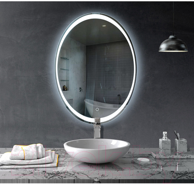 Зеркало Алмаз-Люкс ЗП-80 (57x77)