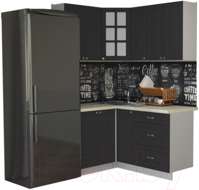 Кухонный гарнитур Интерлиния Мила Деко 1.2x1.5 - фото