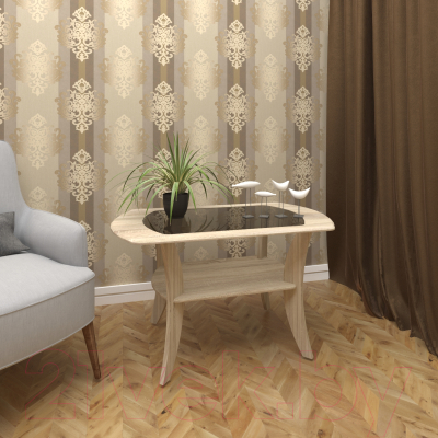 Журнальный столик Кортекс-мебель Лотос-6