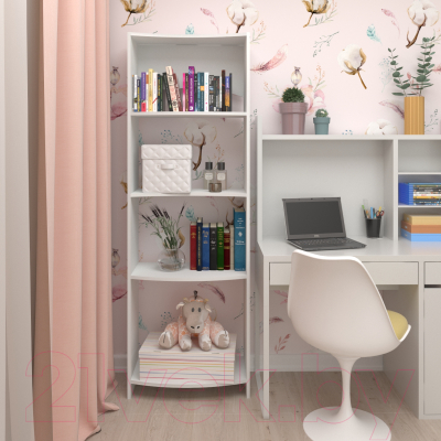 Стеллаж Кортекс-мебель КМ30 волна