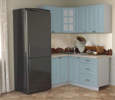 Кухонный гарнитур Интерлиния Мила Деко 1.2x1.6