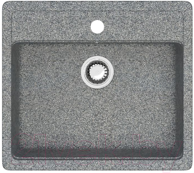Мойка кухонная Berge BR-5750 (графит) - фото