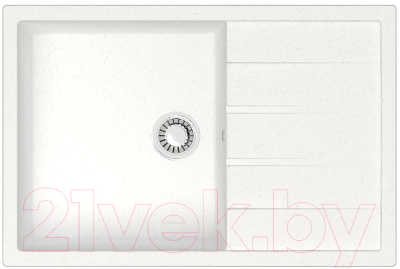 Мойка кухонная Berge BR-7603 (белый) - фото