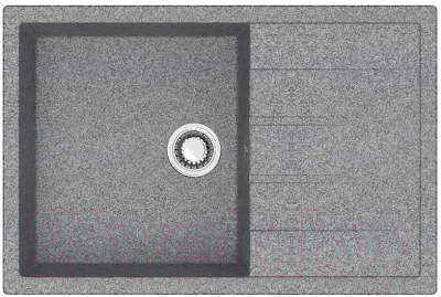 Мойка кухонная Berge BR-7603 (графит) - фото