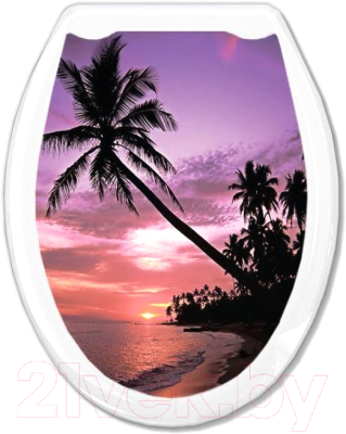 Сиденье для унитаза Europlast Закат 104-406-00 - фото