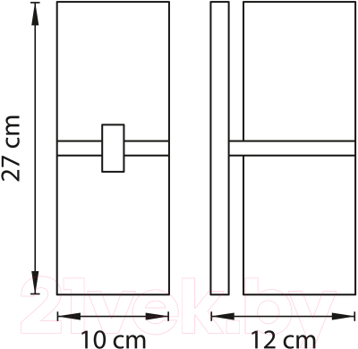 Бра Lightstar Qubica 805620