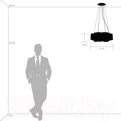 Люстра Lightstar Nubi 802160