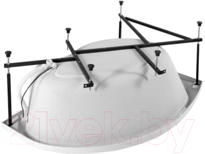 Каркас Aquanet Jamaica 160x100 L/R