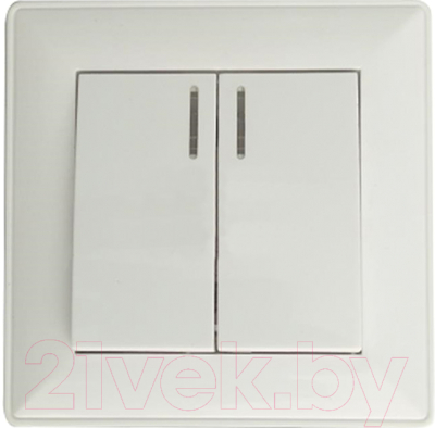 Выключатель КС Дабрабыт СП 10А с индикатором / 74867 - фото