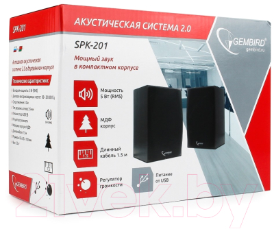 Мультимедиа акустика Gembird SPK-201